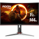 QHD Curved gaming monitor AOC CQ27G2U/BK